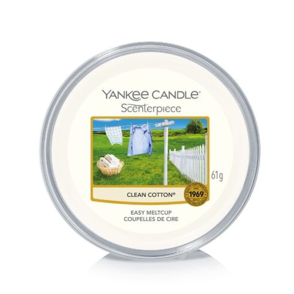 Yankee Candle Scenterpiece Melt Cup Clean Cotton